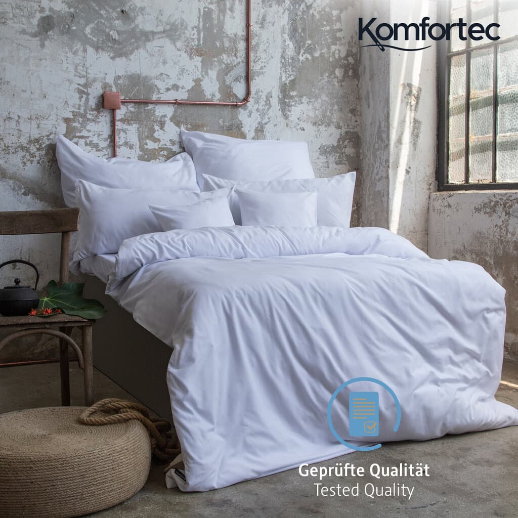 Komfortec Duvet Cover Set - 2pcs - 240*220 cm - White 3