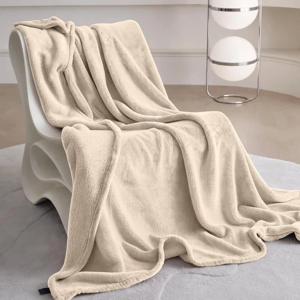 Komfortec Light Blanket - 240*220 cm - Beige 2