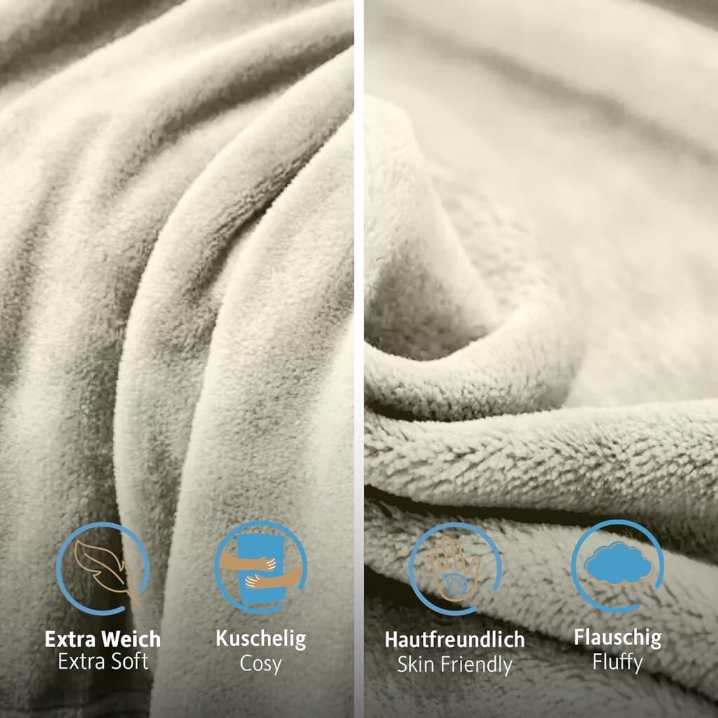 Komfortec Light Blanket - 150*200 cm - Ecru Yellow 2