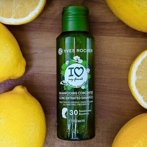 Yves Rocher Concentrated For All Hair Types Shampoo - 100ml