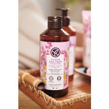 Yves Rocher Fields' Flower & Heather Bath & Shower Gel 400ml