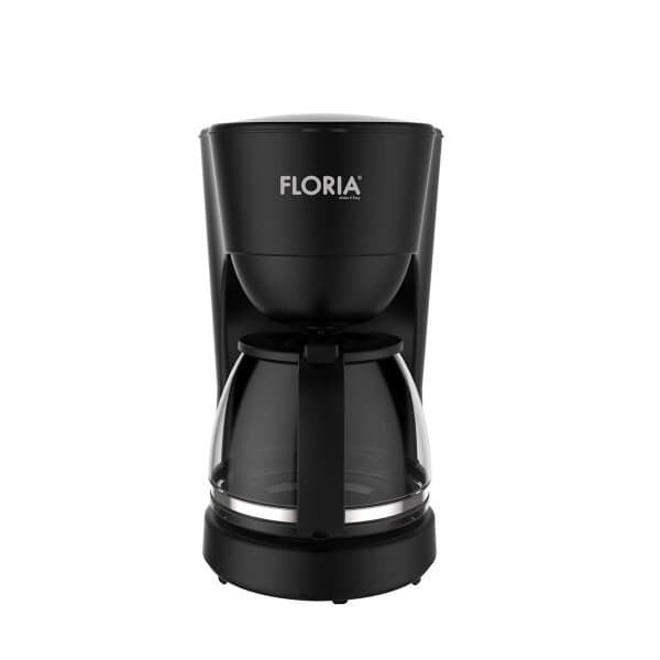 Floria 1.25L 600W Coffee Maker – ZLN9273 (Black)