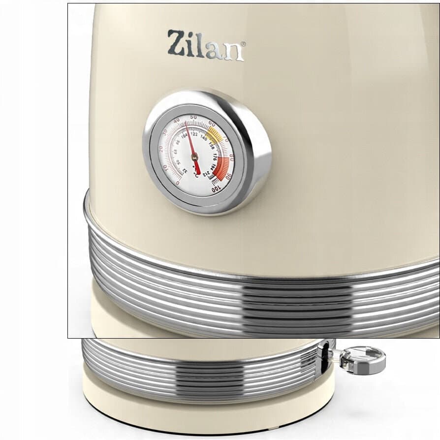 Zilan Retro 1.7L Kettle (Beige) – ZLN1184 — photo 2