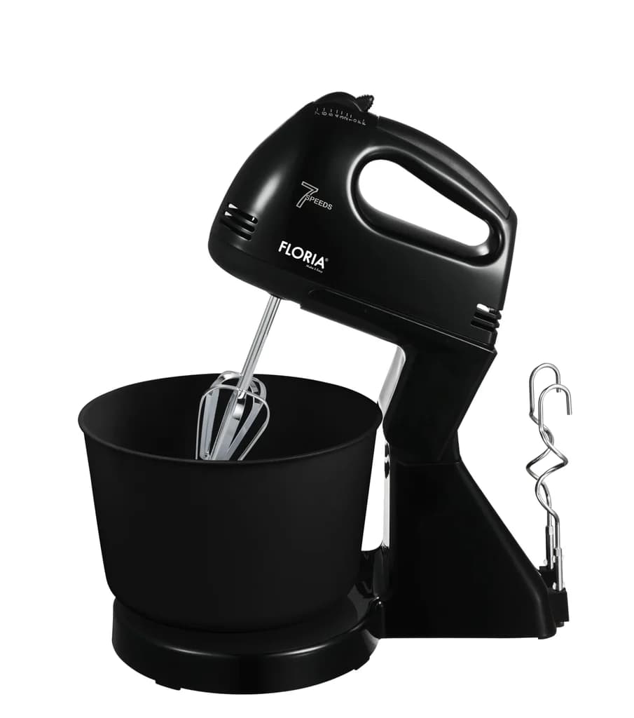 Floria 2.5L 150W Hand Mixer – ZLN7574 (Black)