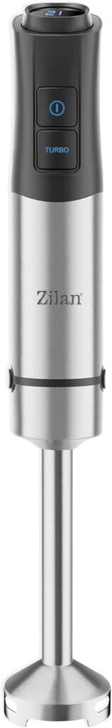 Zilan 12-Speed Hand Blender 1200W Stainless Steel – ZLN3984 (Silver)