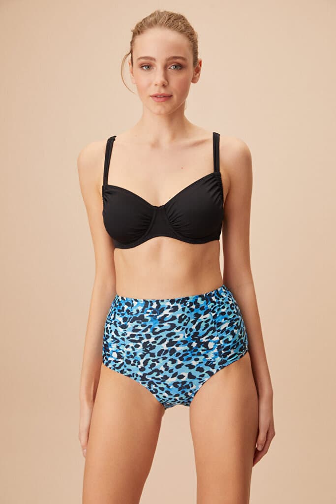 SUWEN Bendy Underwire Bikini Top - Black - 40 2