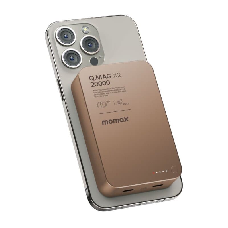 Momax Q.Mag x2 | Magnetic Wireless Power Bank 20000mAh - Gen 2 2