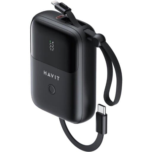 Havit PB5215 Powerbank 10,000mah 22.5W - Black
