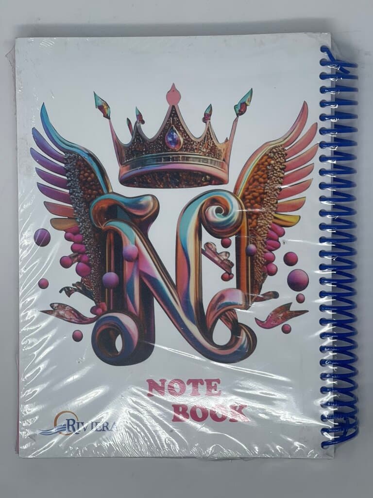 Rivera 4-Section Plastic Notebook