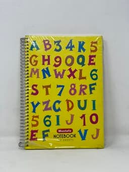 Yellow Alphabet Print