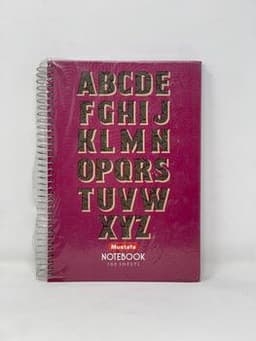 Maroon Alphabet Print