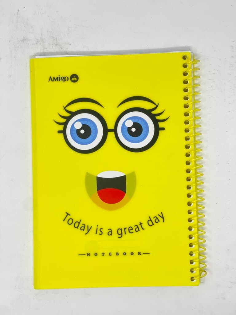 Emoji Plastic Notebook