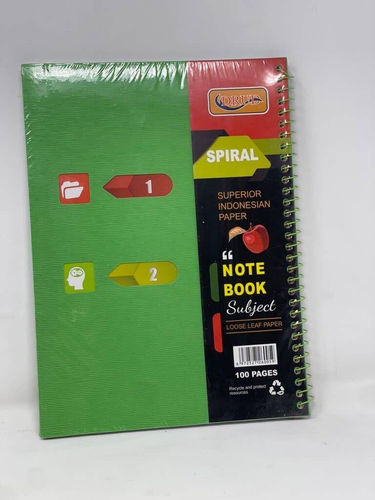 Plastic Notebook