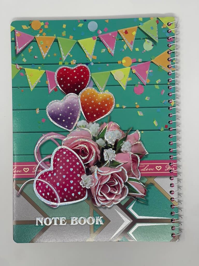 Amiko 3D Plastic Notebook