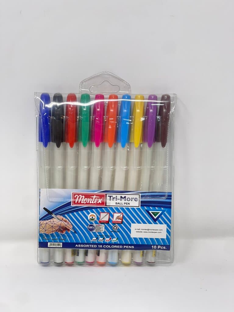 Montex 10-Color Pen Set