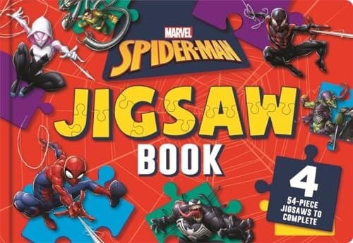 Marvel Spider-man: Jigsaw Book (board Book)