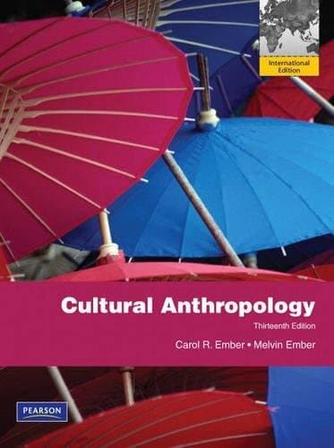 Cultural Anthropologyinternational Editi
