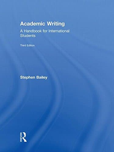 Academic Writing: A Handbook for International Students