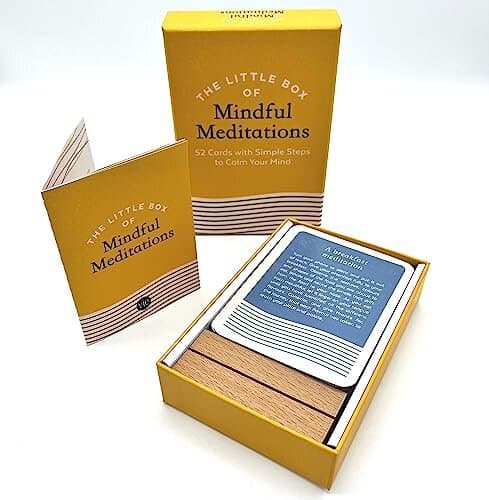 The Little Box of Mindful Meditations: 52 Cards With Simple Steps To Calm Your Mind