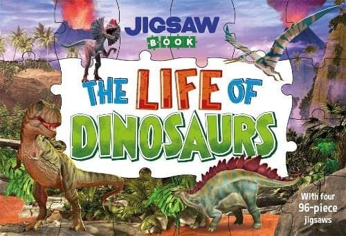 Jigsaw Book: The Life of Dinosaurs