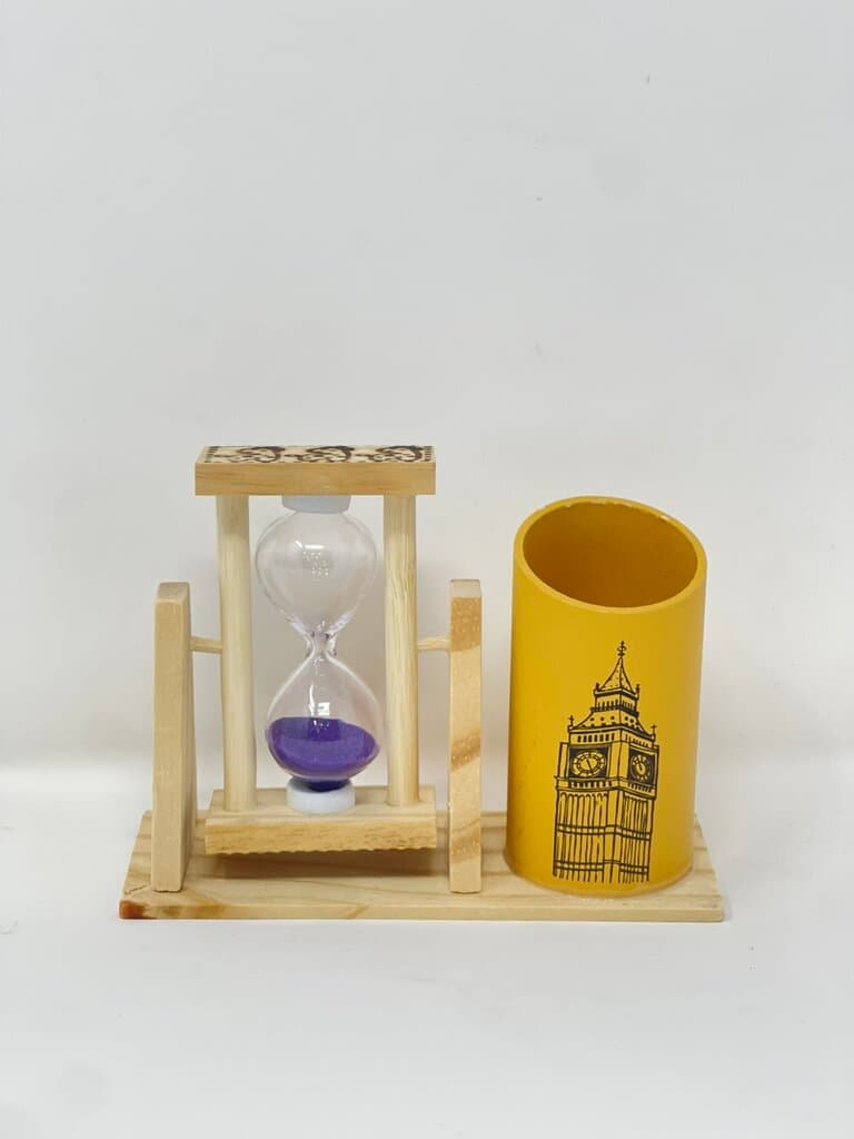 Hourglass Pen Holder