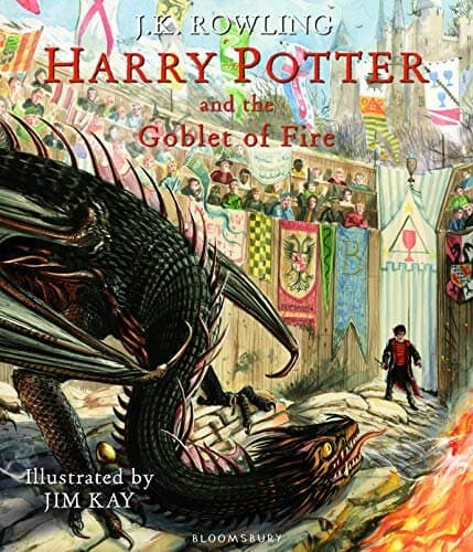 Harry Potter and the Goblet of Fire: Illustrated Edition (Harry Potter Illustrated Edtn) COMPLETE SET