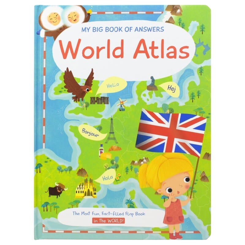 MY BIG BOOK OF ANSWER WORLD ATLAS