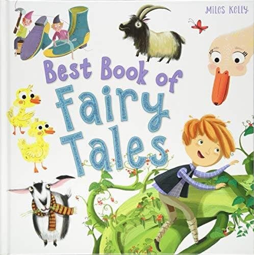 Best Book of Fairy Tales-4 Classic Stories including Jack and the Beanstalk, The Elves and the Shoemaker, The Ugly Duckling and The Three Billy Goats Gruff