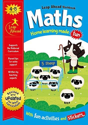 Maths Age 4-5 (Leap Ahead Workbook Expert)