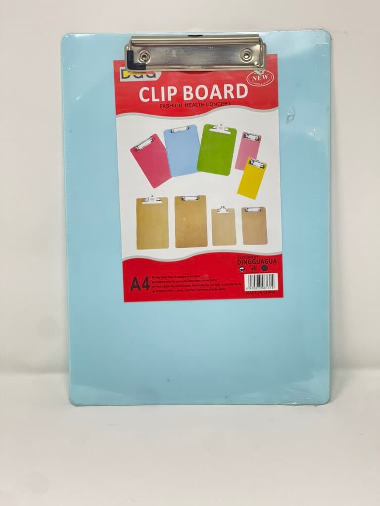 A4 Plastic Clipboard