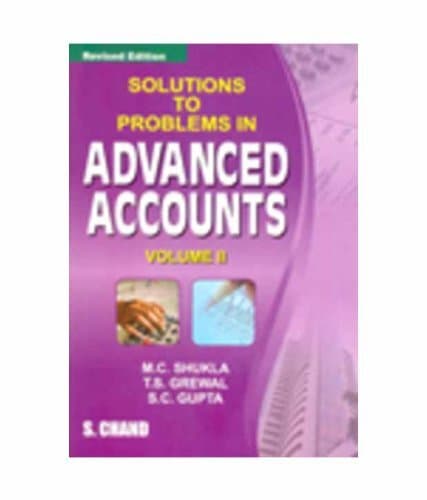 Solutions to Problems In Advanced Accounts Vol-2