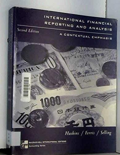International Financial Reporting and Analysis