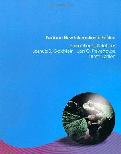 International Relations, 2012-2013 Update: Pearson New Inter