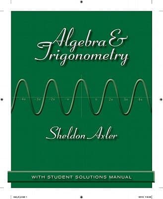 Algebra and Trigonometry