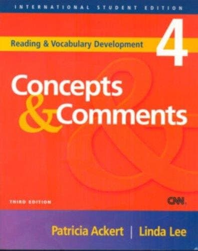Ise-concepts And Comments (reading And Vocabulary Develop)
