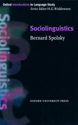 Sociolinguistics (Oxford Introduction to Language Study Series)