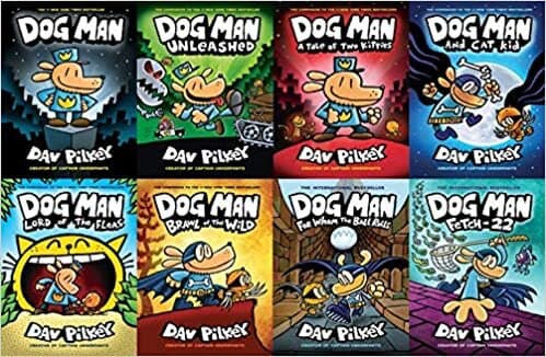 Dog Man Books Series 1-12
