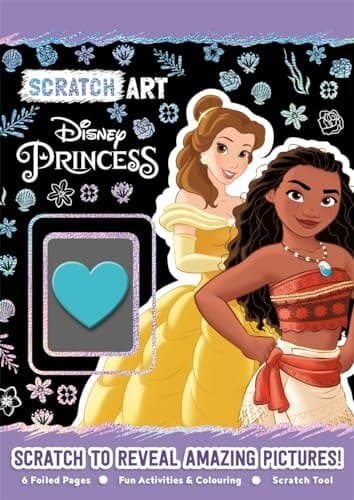 Disney Princess: Scratch Art