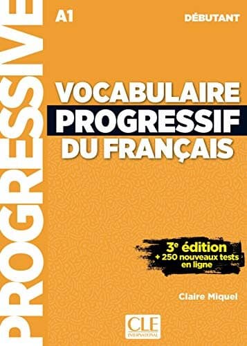 Vocabulaire progressif du français débutant 3e édition + CD