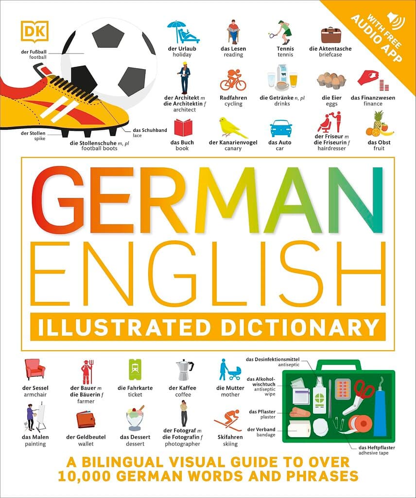 GERMAN ENGLISH ILLUSTRATED DICTIONARY