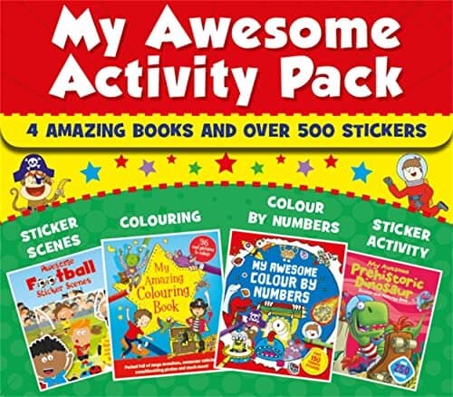 My Awesome Activity Pack - 4 books [Paperback]