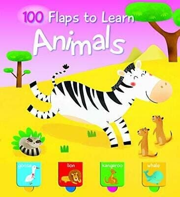 100 flaps to learn animals