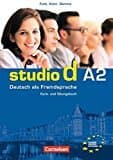 Studio D A2: Deutsch als Fremdsprache: Kurs- und Übungsbuch (Book & CD)