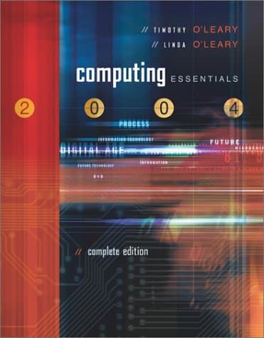 Computing Essentials 2004