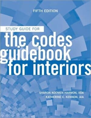 The Codes Guidebook for Interiors, Study Guide