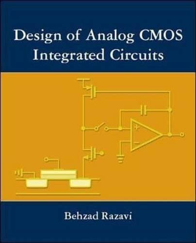 Design of Analog CMOS Integrated