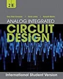 Analog Integrated Circuit Design.