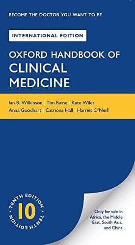 Oxford Handbook Of Clinical Medicine 10ed 2017 [paperback] [jan 01, 2017] Tim Raine, Kate Wiles, Anna Goodhart, Catriona Hall Ian B. Wilkinson