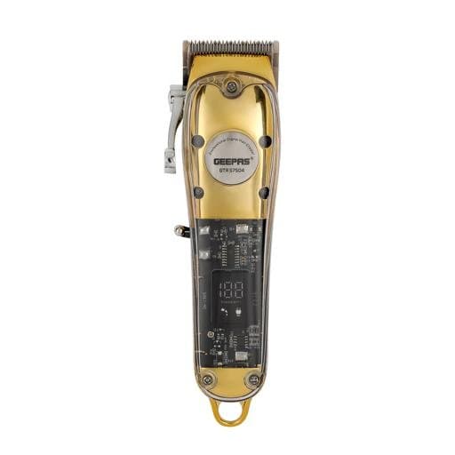 Geepas Digital Hair Clipper - GTR57504 (Gold)