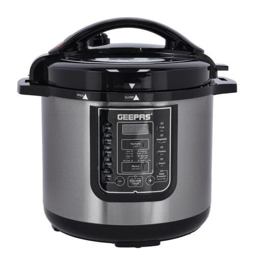 Geepas Digital Multi Cooker 8L - GMC35029 (Silver)